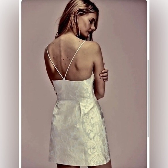 Free People Queen of Hearts Mini Dress size 4 - Picture 3 of 14